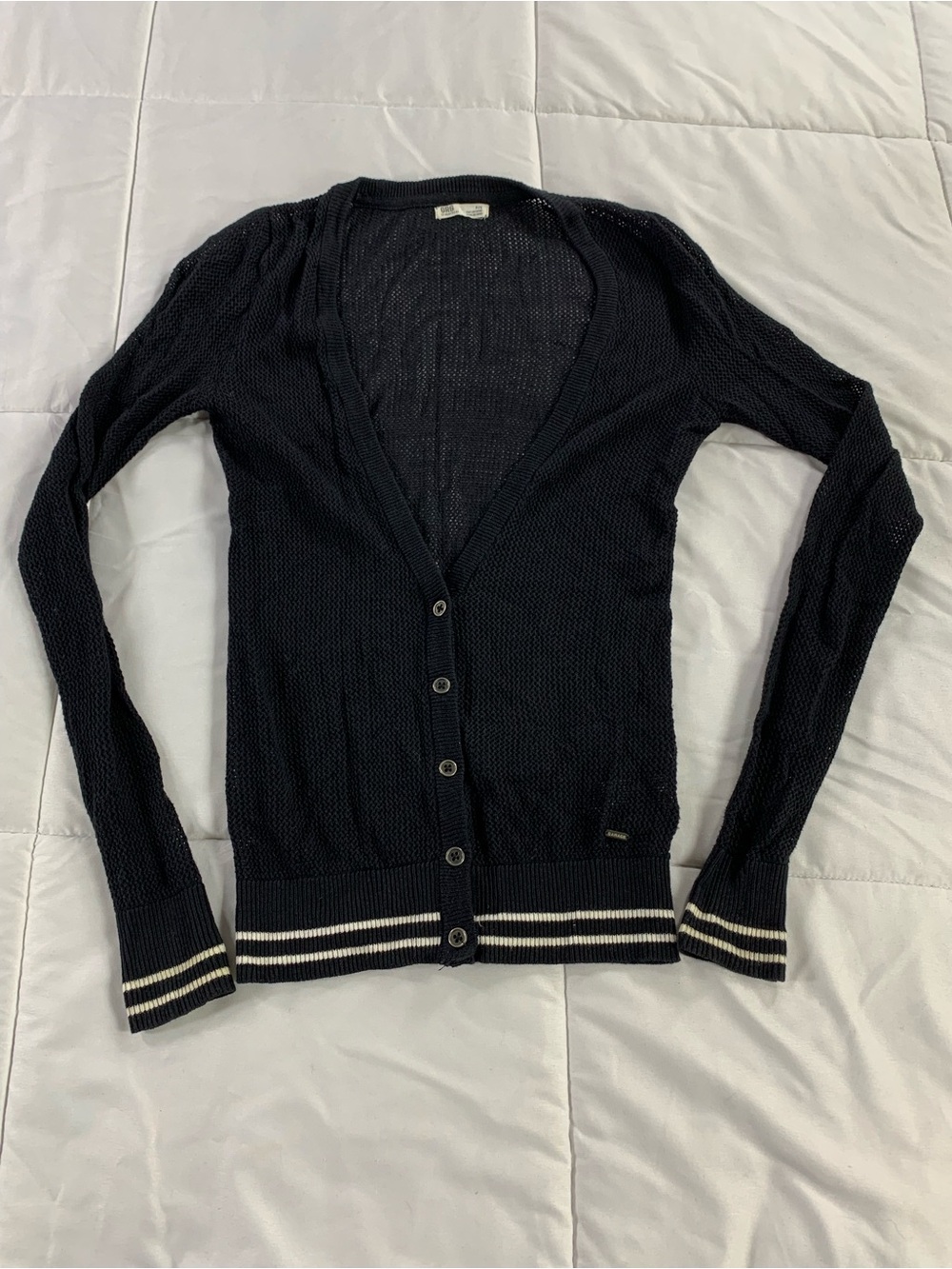 Pre loved GRG MONTREAL button down sweater womens size S